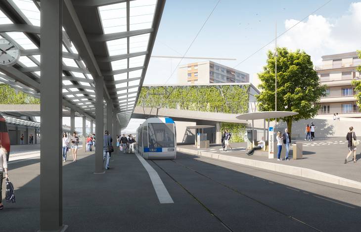 La construction du tramway entre Lausanne et Renens devient réalité